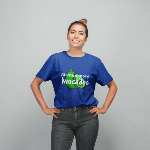 T-shirt femme 'Always more avocados'